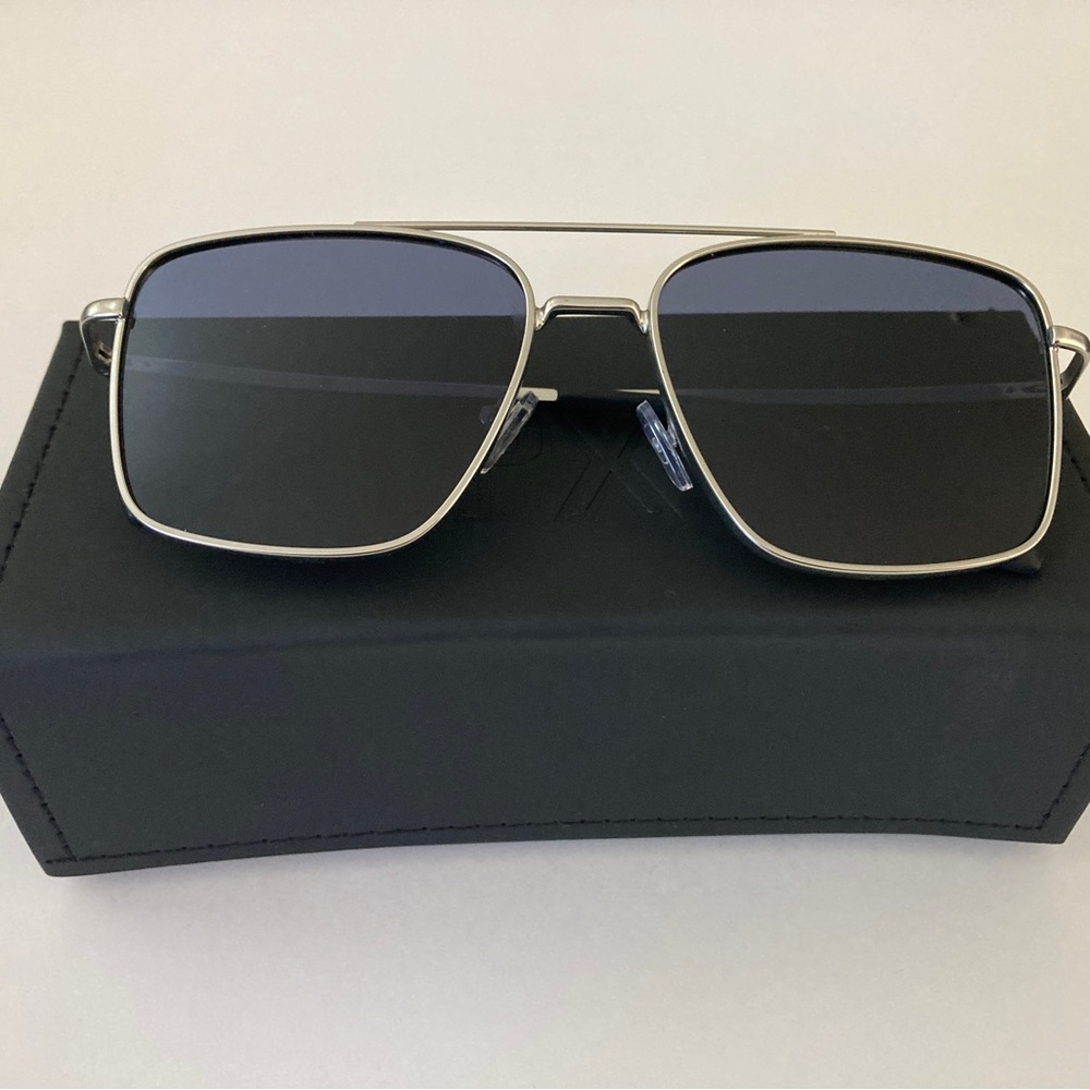 Brand new Silver/Navy PX polarized sunglasses